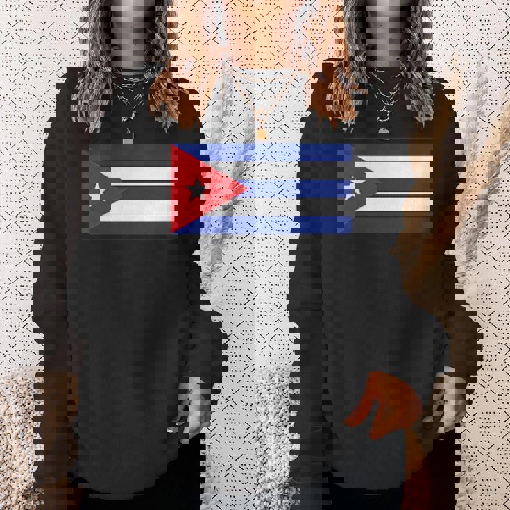 キューバ国旗 スウェットシャツ 彼女への贈り物