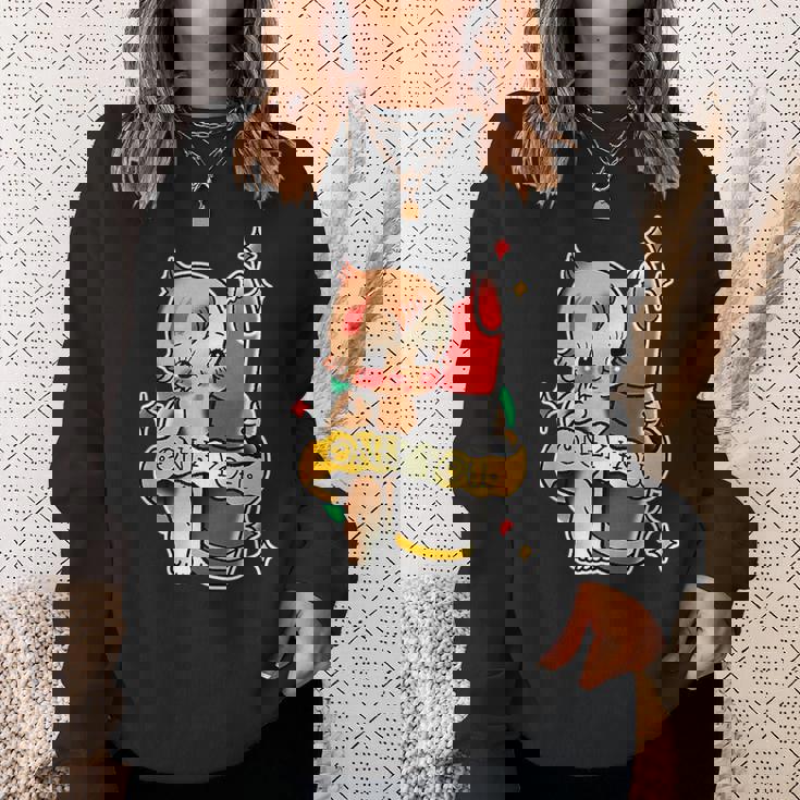 キューピー ベビーリップスティック×オンリーユー × かわいいキューピー人形 スウェットシャツ 彼女への贈り物