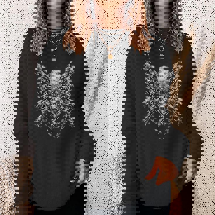 キリング・イズ・マイ・ビジネス 40Th スカル スウェットシャツ 彼女への贈り物