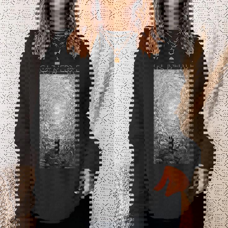 ギュスターヴ・ドレ ダンテとベアトリスは神を見る 芸術家のための芸術 スウェットシャツ 彼女への贈り物