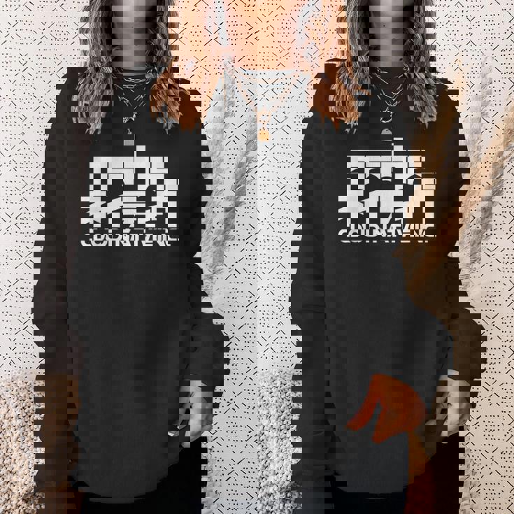 クラウドネイティブ公式 スタンダード ロゴ ホワイト スウェットシャツ 彼女への贈り物