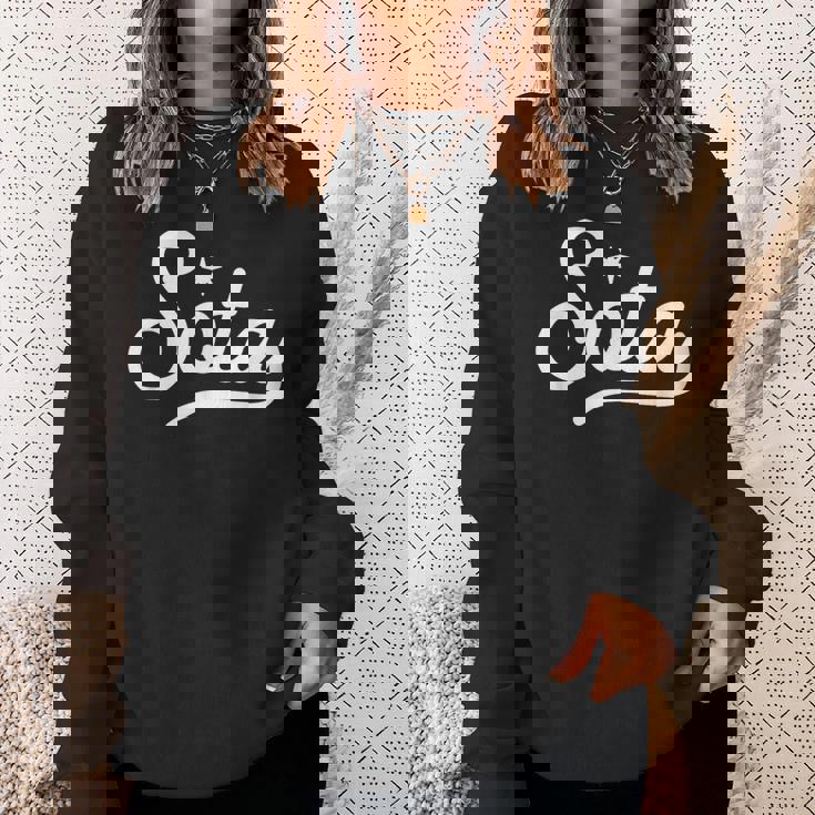 クラシックなミネソタ・ソタ州スクリプト 北極星 スウェットシャツ 彼女への贈り物