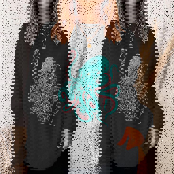 クラーケン タコ スウェットシャツ 彼女への贈り物