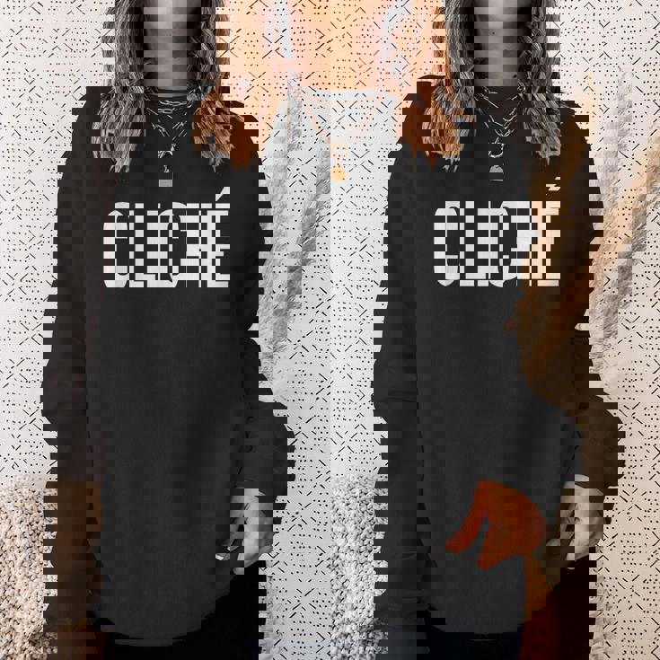 クリシェ スウェットシャツ 彼女への贈り物