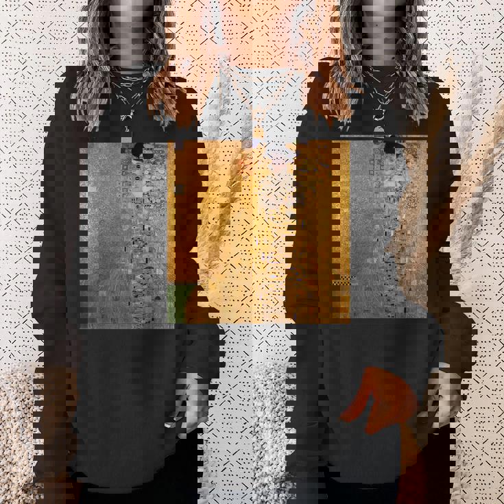 クリムトポートレートアート スウェットシャツ 彼女への贈り物