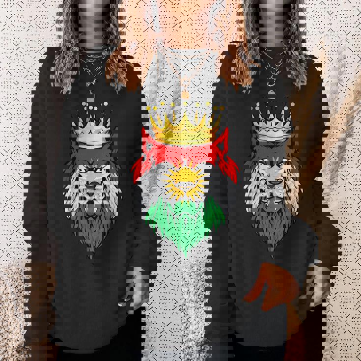 クルディスタン国旗クルド語 スウェットシャツ 彼女への贈り物