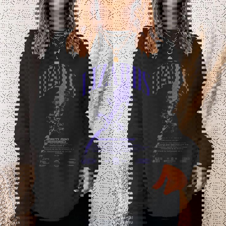 クレステッドゲッコー ストリートウェア トカゲ キーパー スウェットシャツ 彼女への贈り物