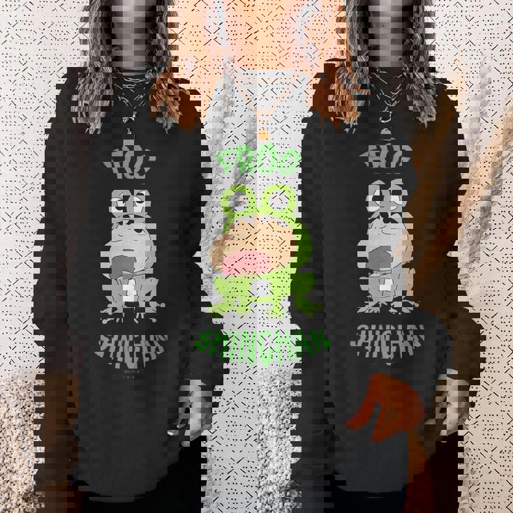 クレヨンしんちゃん カエルしんちゃん スウェットシャツ 彼女への贈り物