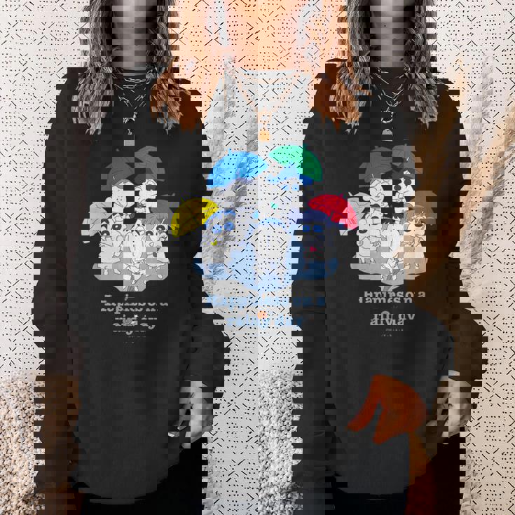 クレヨンしんちゃん カスカベ防衛隊 雨の日 スウェットシャツ 彼女への贈り物