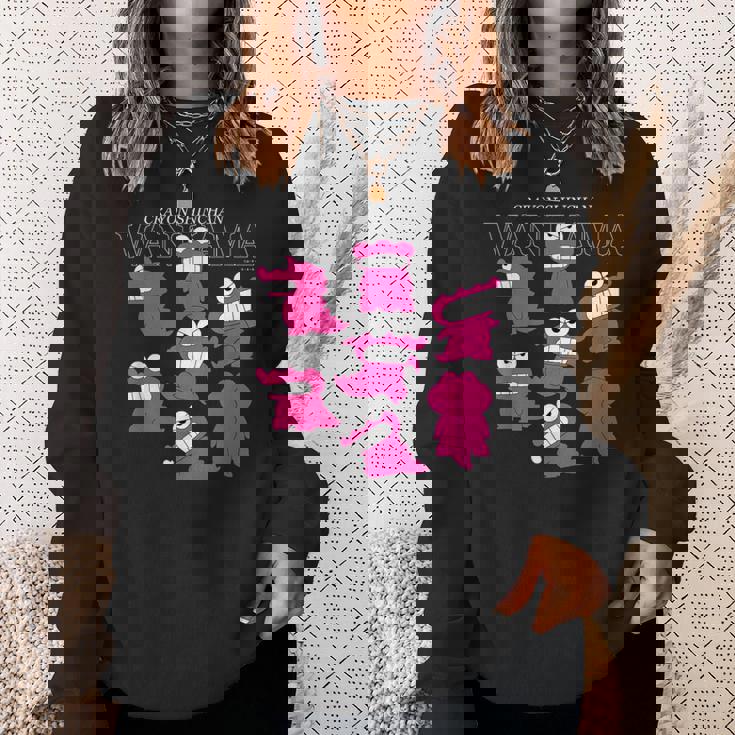 クレヨンしんちゃん ワニ山さんいっぱい！ スウェットシャツ 彼女への贈り物