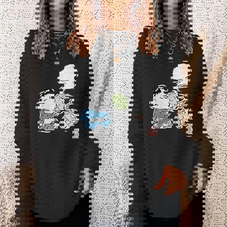 クレヨンしんちゃん 夏を感じる涼しげしんちゃん スウェットシャツ 彼女への贈り物