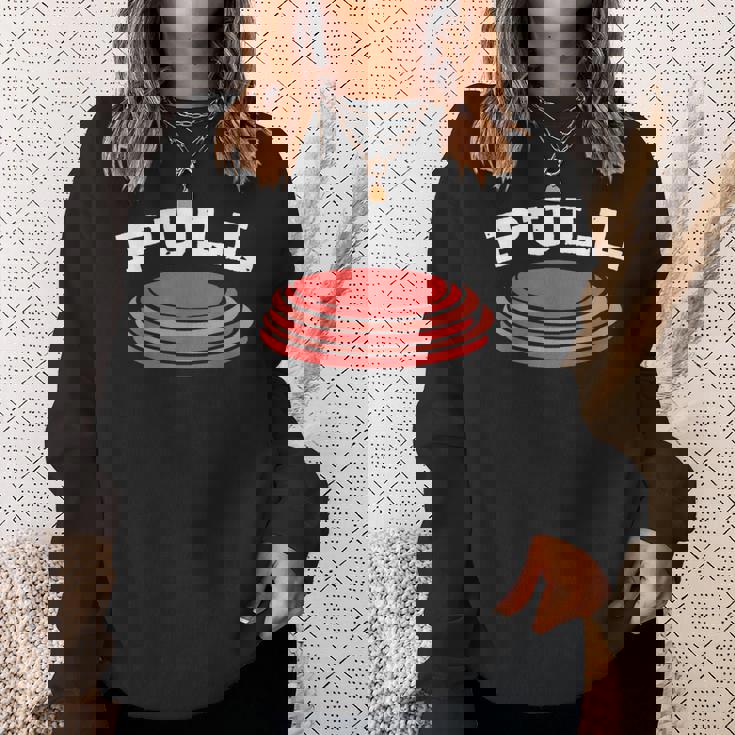 クレー射撃 スポーツ射撃 スウェットシャツ 彼女への贈り物