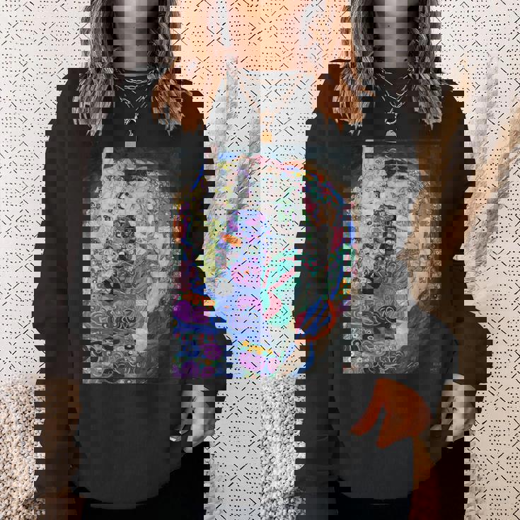 グスタフ・クリムト 乙女 2 アーティスト向け スウェットシャツ 彼女への贈り物