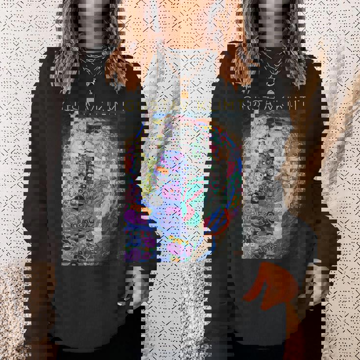 グスタフ・クリムト 乙女 アーティスト向け スウェットシャツ 彼女への贈り物