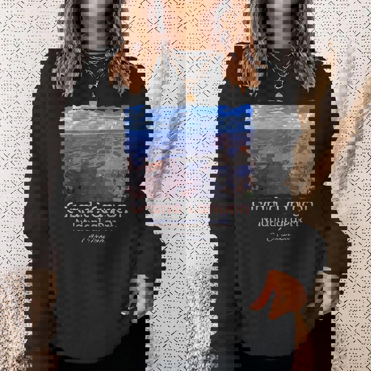 グランドキャニオン国立公園、アリゾナ州カラフルシーニックtシャツ スウェットシャツ 彼女への贈り物