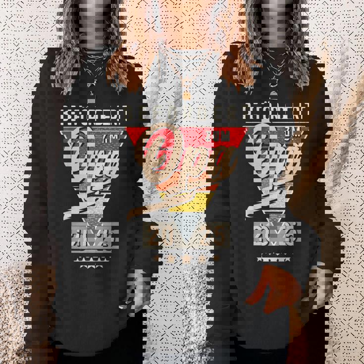 グランパ2025に昇格-ベストグランパ スウェットシャツ 彼女への贈り物