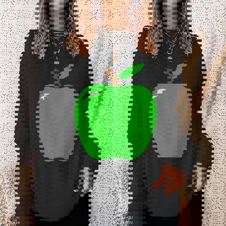 グリーンアップル スウェットシャツ 彼女への贈り物