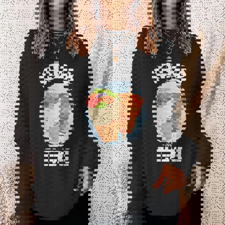 ケバブタイム おいしい焼き肉 トルコ ケバブ スウェットシャツ 彼女への贈り物