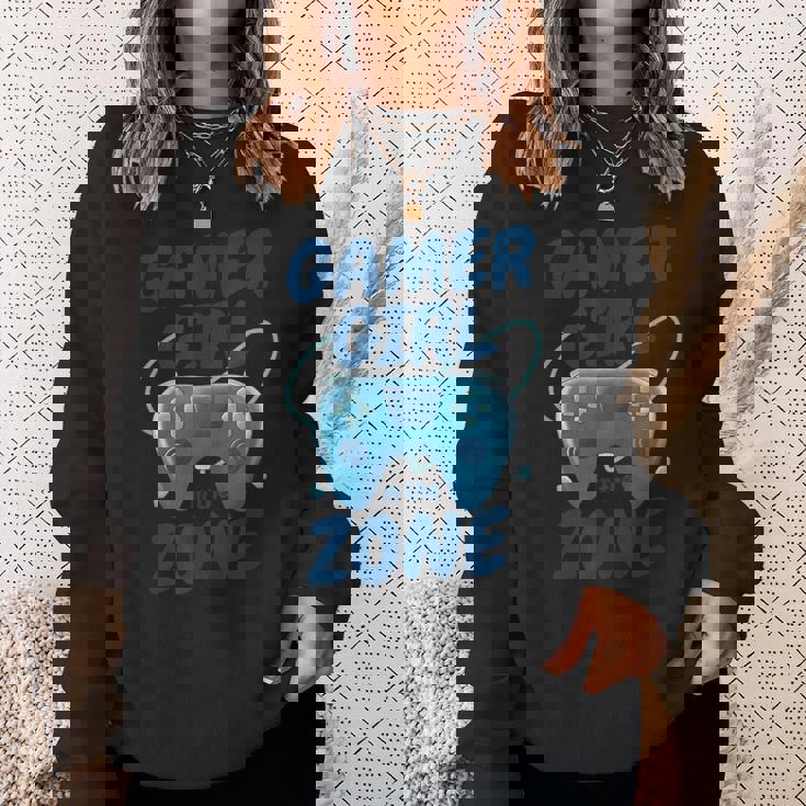 ゲーマー・ガール・イン・ザ・ゾーン スウェットシャツ 彼女への贈り物