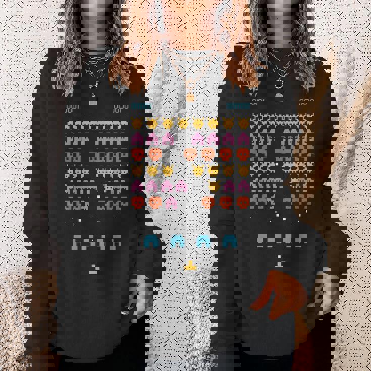 ゲーム愛好家のためのレトロなゲーマー。 スウェットシャツ 彼女への贈り物