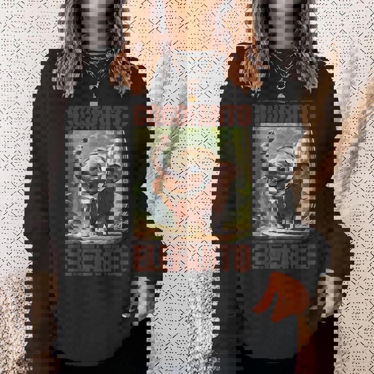 ココファントエレファント-イタリアンブレインロットミーム スウェットシャツ 彼女への贈り物