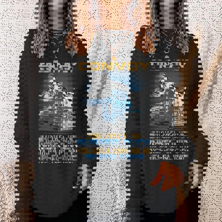 コンボイこれがラバーダックユー スウェットシャツ 彼女への贈り物