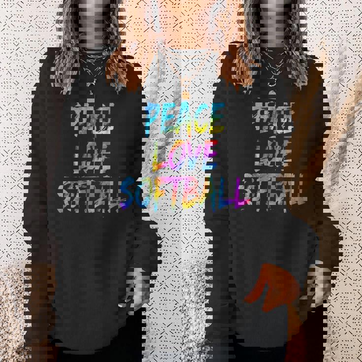 コーチ野球選手の衣装平和愛ソフトボール スウェットシャツ 彼女への贈り物