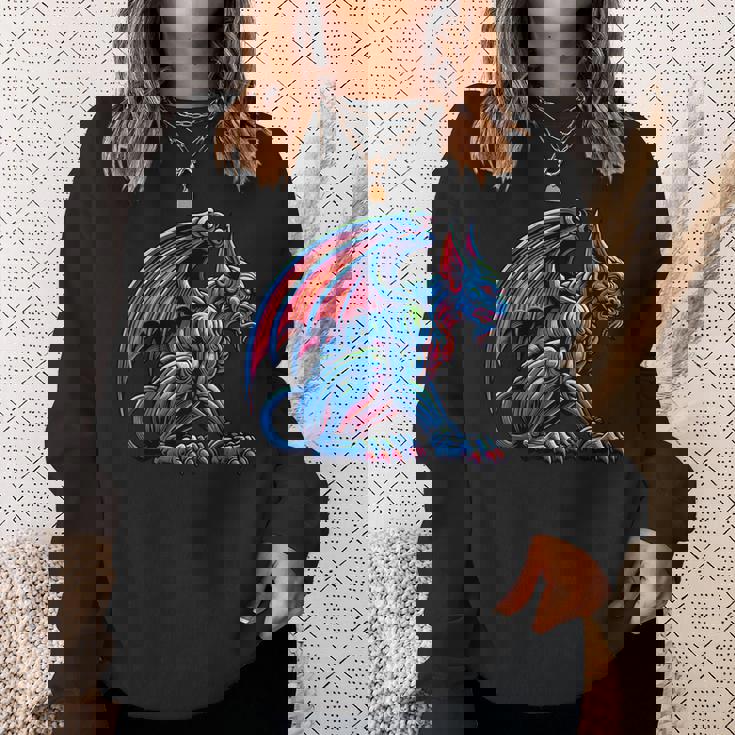 ゴシックガーゴイル スウェットシャツ 彼女への贈り物