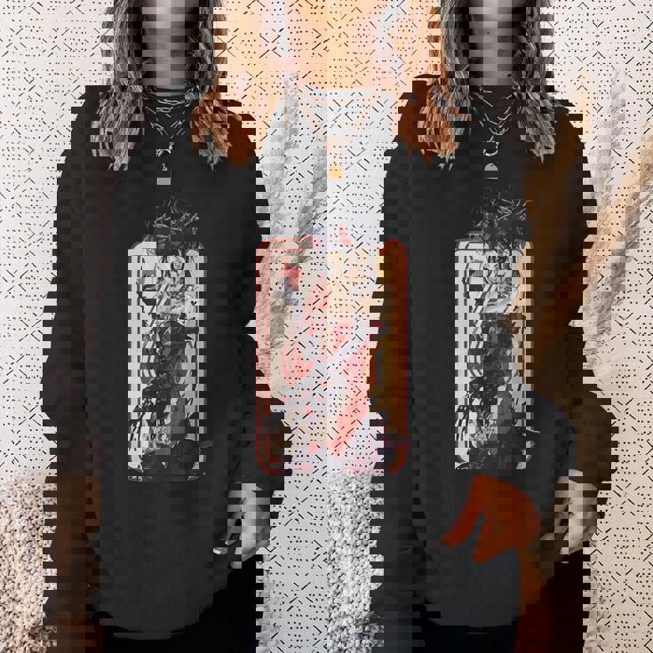 ゴス ハーレクイン ハーレクイン パンク ヴィンテージ レトロ ストリートウェア スウェットシャツ 彼女への贈り物