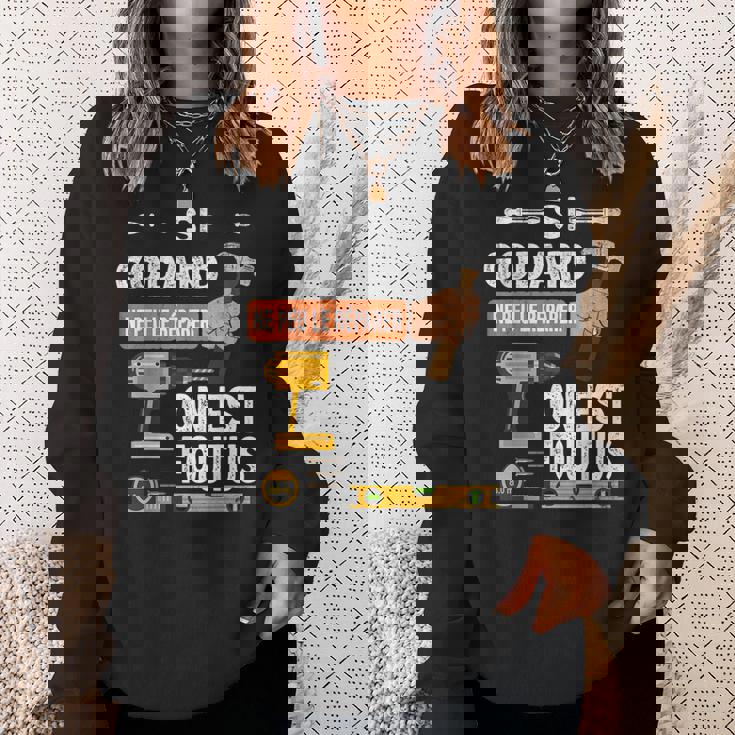 ゴダールが修正できない場合、誰もいません。 スウェットシャツ 彼女への贈り物