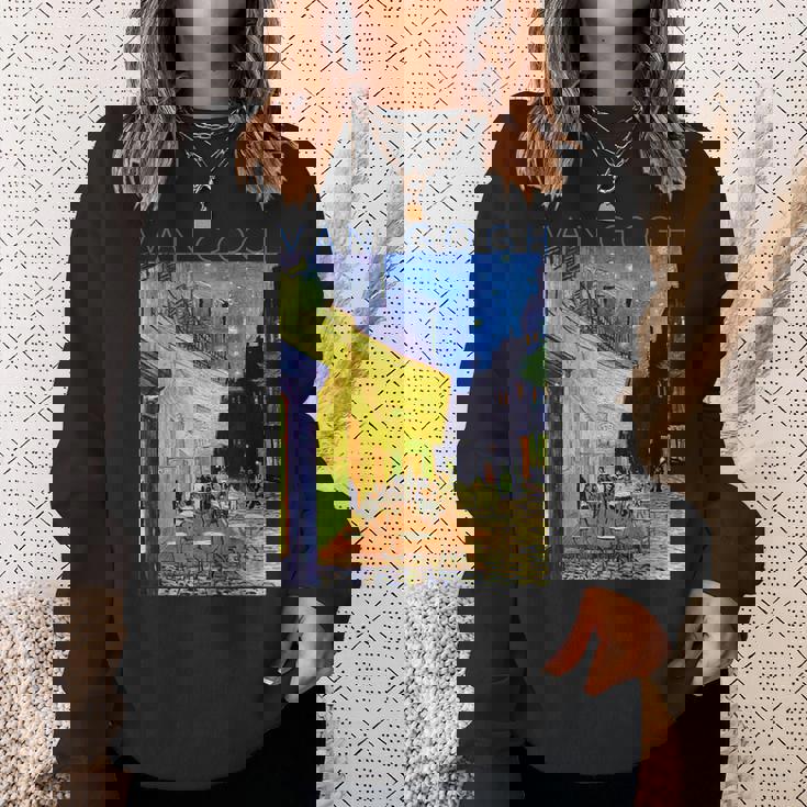 ゴッホ 夜のカフェテラス スウェットシャツ 彼女への贈り物