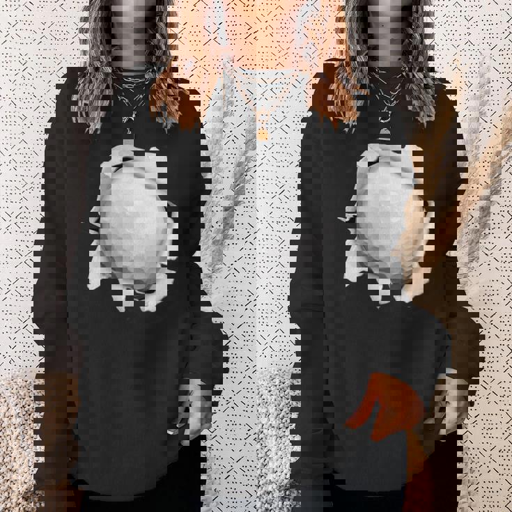 ゴルフ 面白いtシャツ ボール メンズ おもしろ 面白い 服 おもしろグッズ ネタ ゴルフウェア シャツ 胸 スウェットシャツ 彼女への贈り物