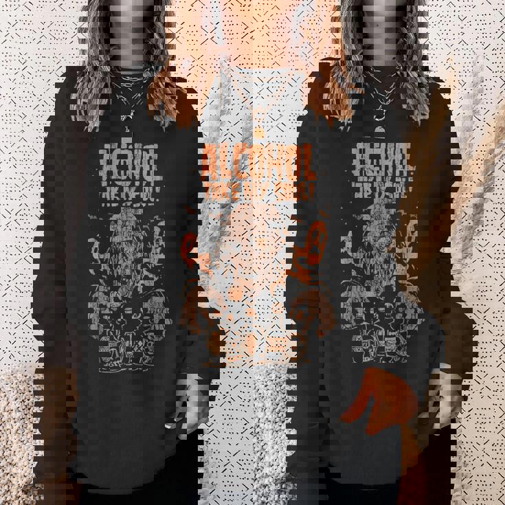 サイコビリー ホラー パンクロック Hr ドランクゾンビ スウェットシャツ 彼女への贈り物