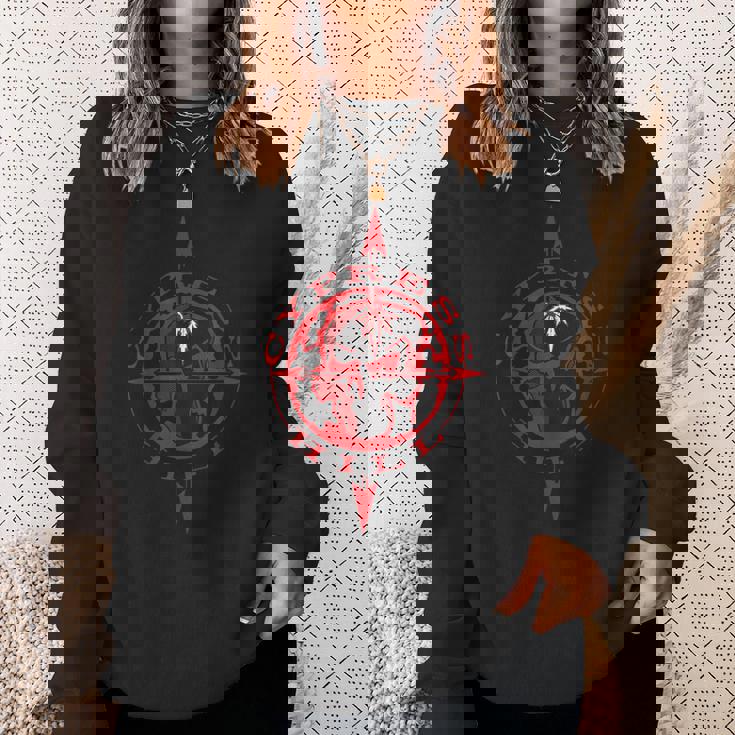 サイプレスヒル スカルとコンパス スウェットシャツ 彼女への贈り物