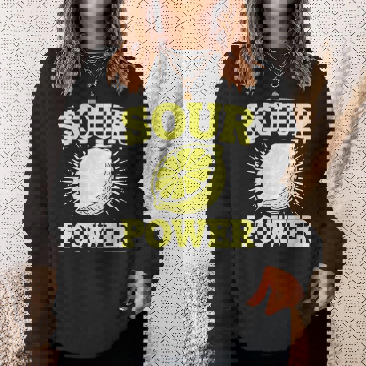 サワーパワー レモンフルーツ スウェットシャツ 彼女への贈り物