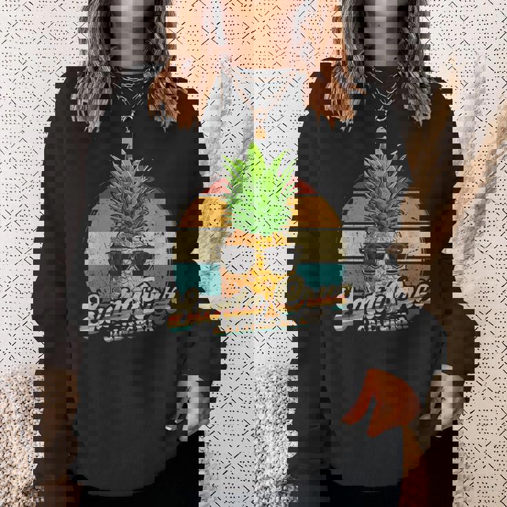 サンタクルーズ カリフォルニア ヴィンテージ レトロ スウェットシャツ 彼女への贈り物