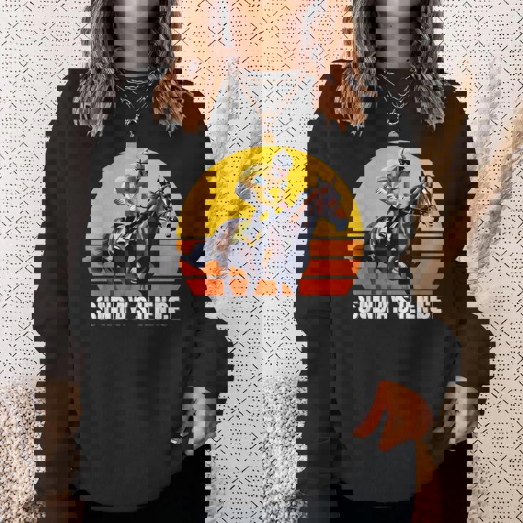 サンデーサイレンスホース、競馬、サンタアニタ、デルマール スウェットシャツ 彼女への贈り物