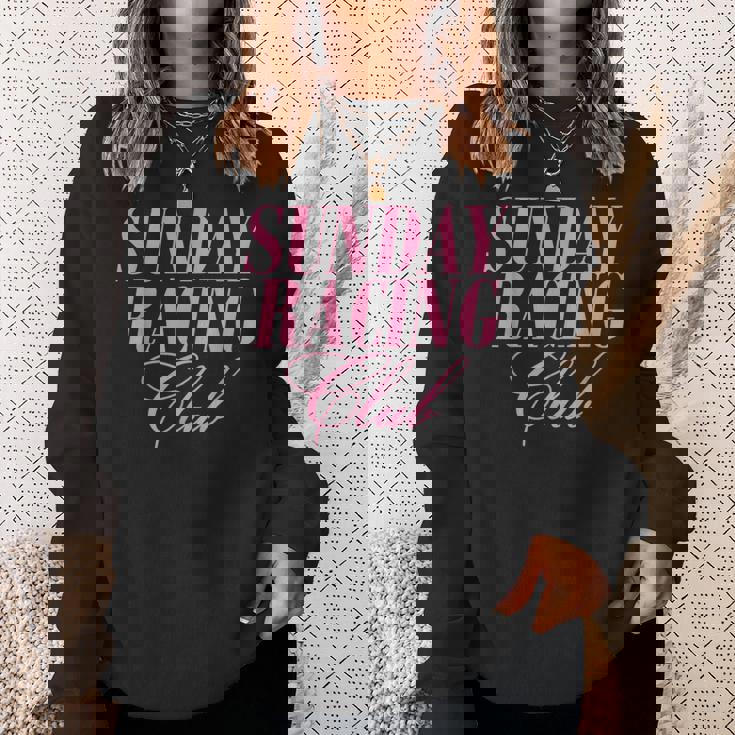 サンデーレーシング クラブレーサー デザイン スウェットシャツ 彼女への贈り物