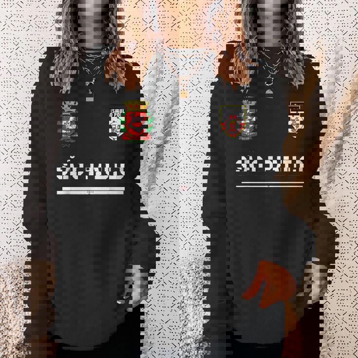 サンパウロスポーツサッカージャージーフラッグ ナショナル。 スウェットシャツ 彼女への贈り物