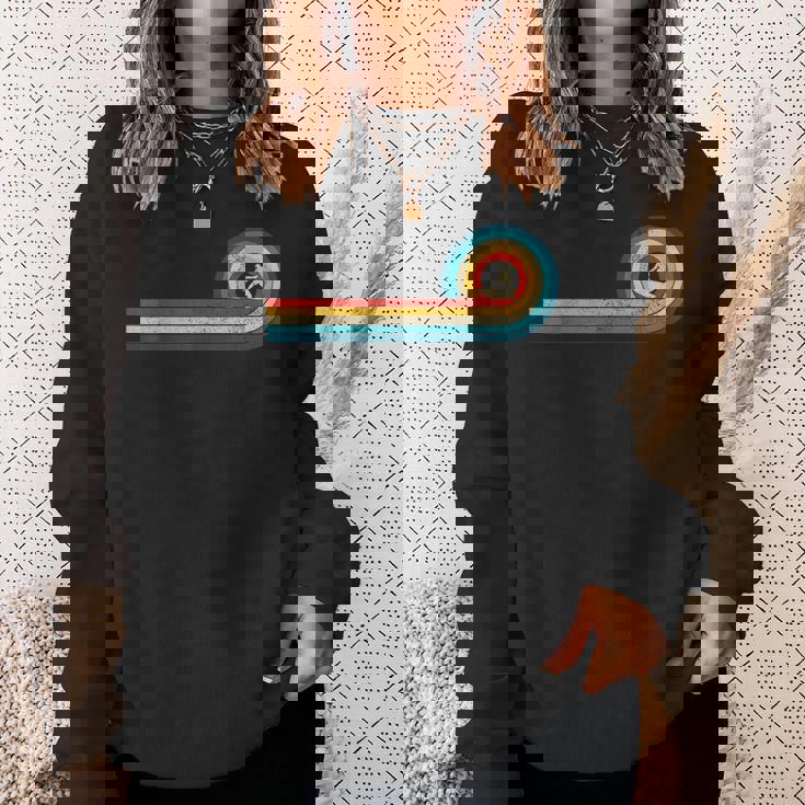 サーファーギフト ヴィンテージ ウェーブ レトロ サーフィン サーフィン ビーチ スウェットシャツ 彼女への贈り物