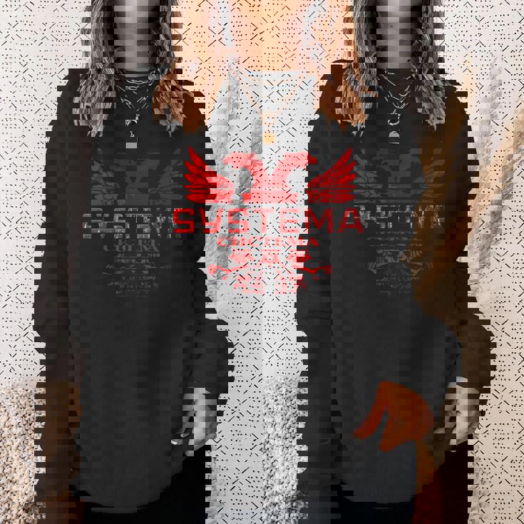 システマ、ロシアの格闘技 長袖tシャツ スウェットシャツ 彼女への贈り物