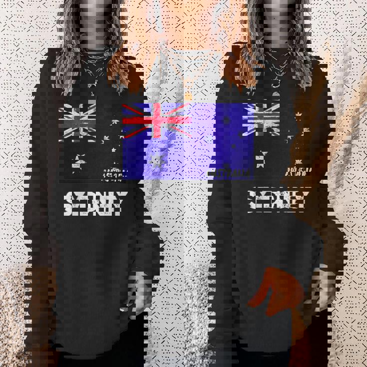 シドニー オーストラリア国旗ジャージ スウェットシャツ 彼女への贈り物