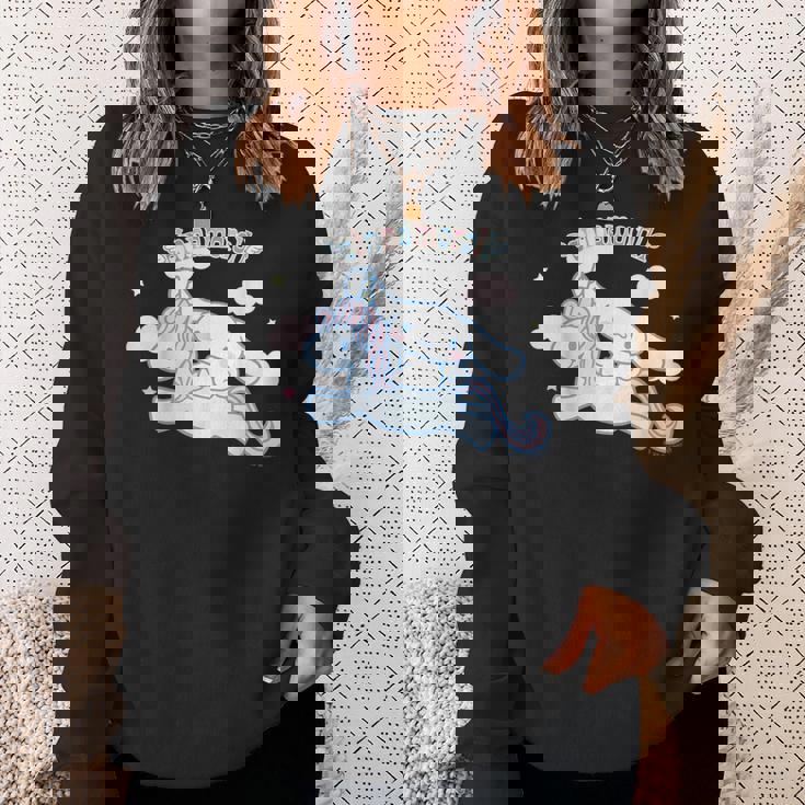 シナモロール ユニコーン ダークカラー スウェットシャツ 彼女への贈り物