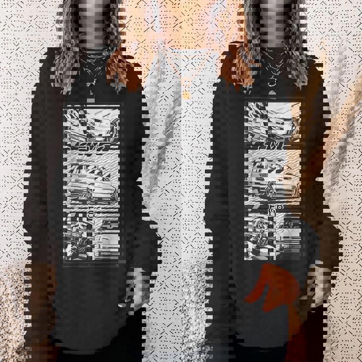 シビック例6日本車 スウェットシャツ 彼女への贈り物