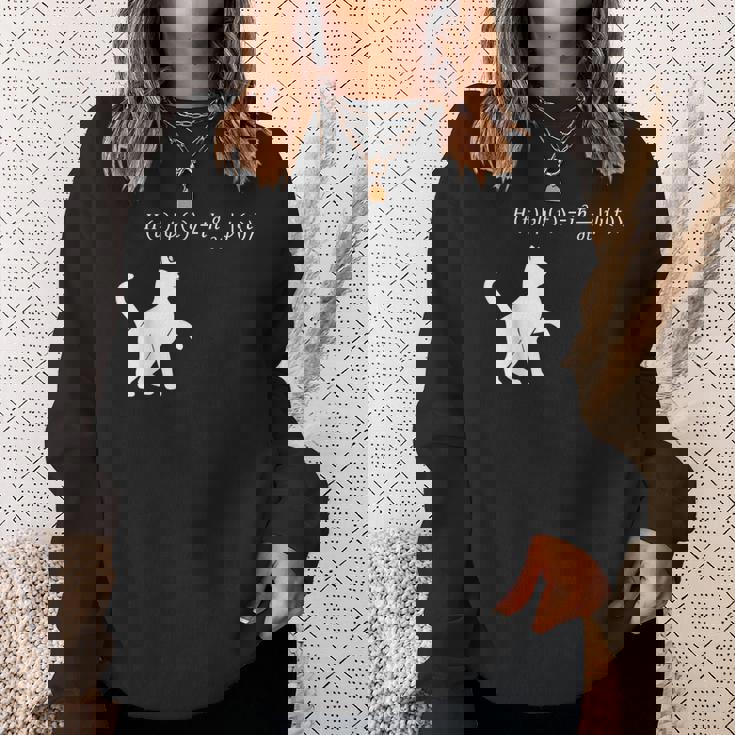 シュロディンガース 猫方程式物理学 オタク物理学 科学 スウェットシャツ 彼女への贈り物