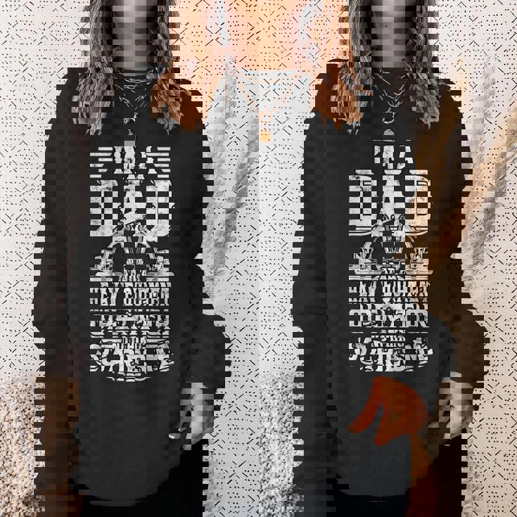 ショベルオペレーター 重機オペレーター スウェットシャツ 彼女への贈り物