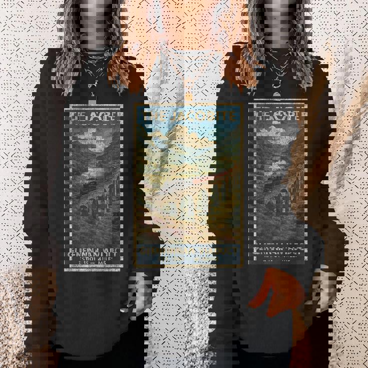 ジャコバイト蒸気レールトレイン スウェットシャツ 彼女への贈り物