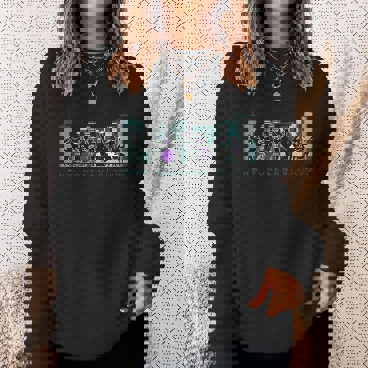 ジャズミュージック ニューオーリンズフェスト ジャズフェスティバル お土産 スウェットシャツ 彼女への贈り物