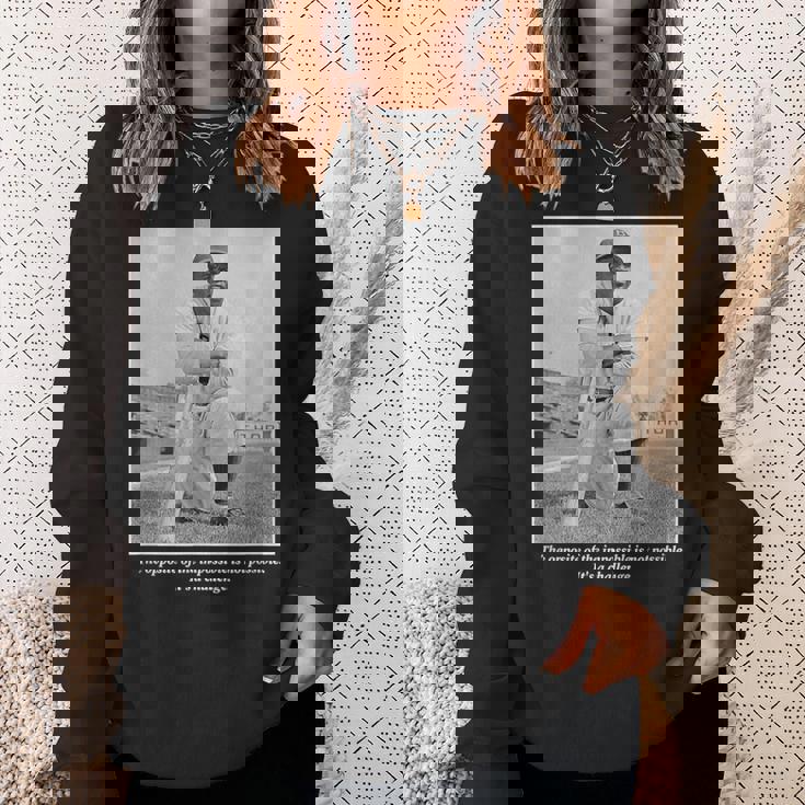 ジャッキーロビンソン_Baseball_034 スウェットシャツ 彼女への贈り物