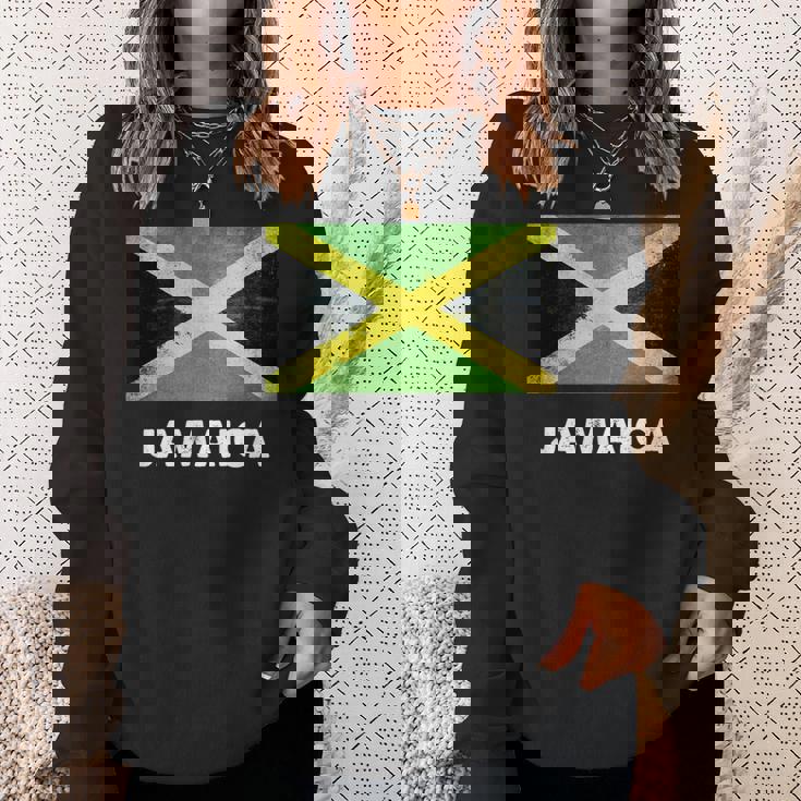 ジャマイカ ジャマイカ国旗 スウェットシャツ 彼女への贈り物